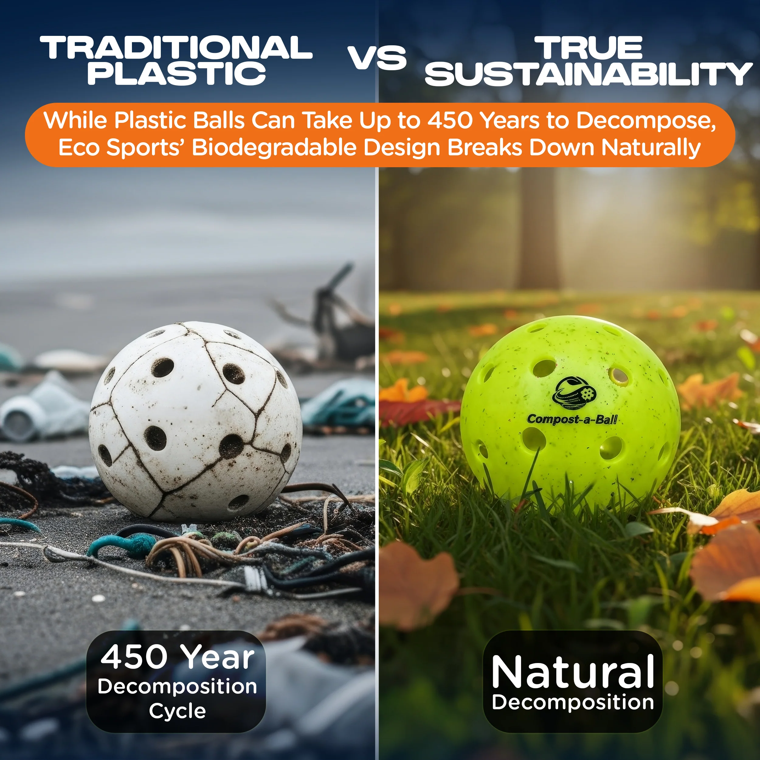 USAPA Biodegradable Pickleballs | Plastic Free Pickleball Balls - Image 10