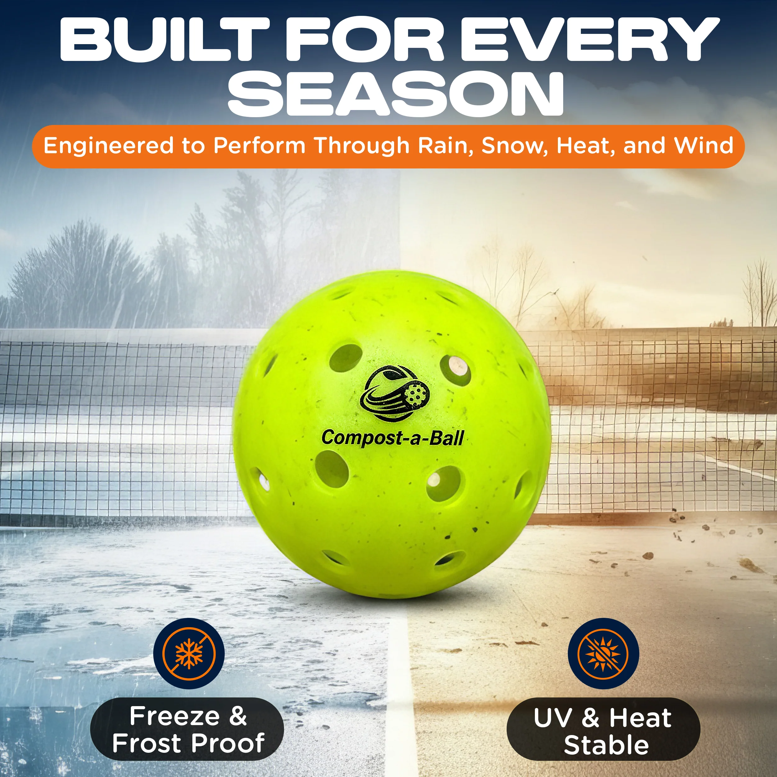 USAPA Biodegradable Pickleballs | Plastic Free Pickleball Balls - Image 5