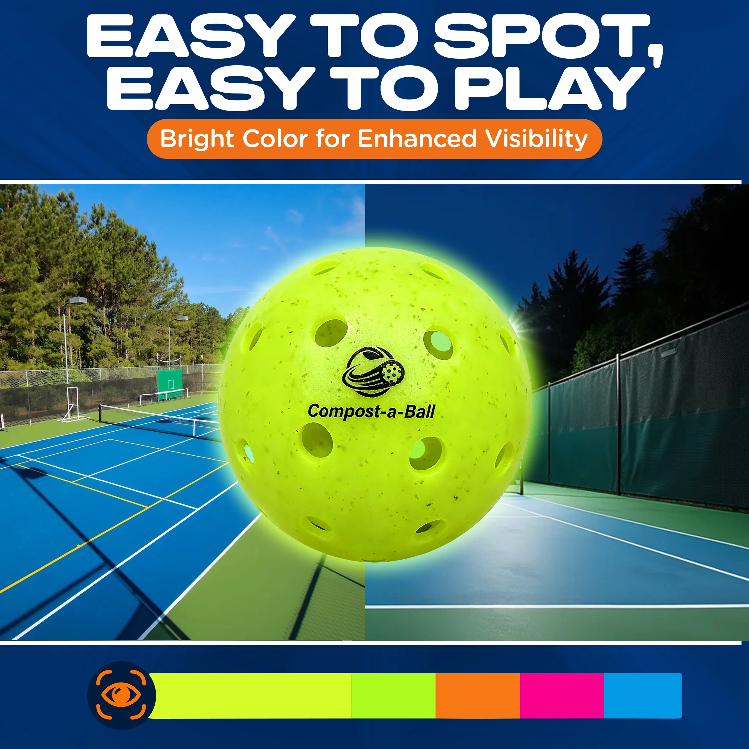 USAPA Biodegradable Pickleballs | Plastic Free Pickleball Balls - Image 6