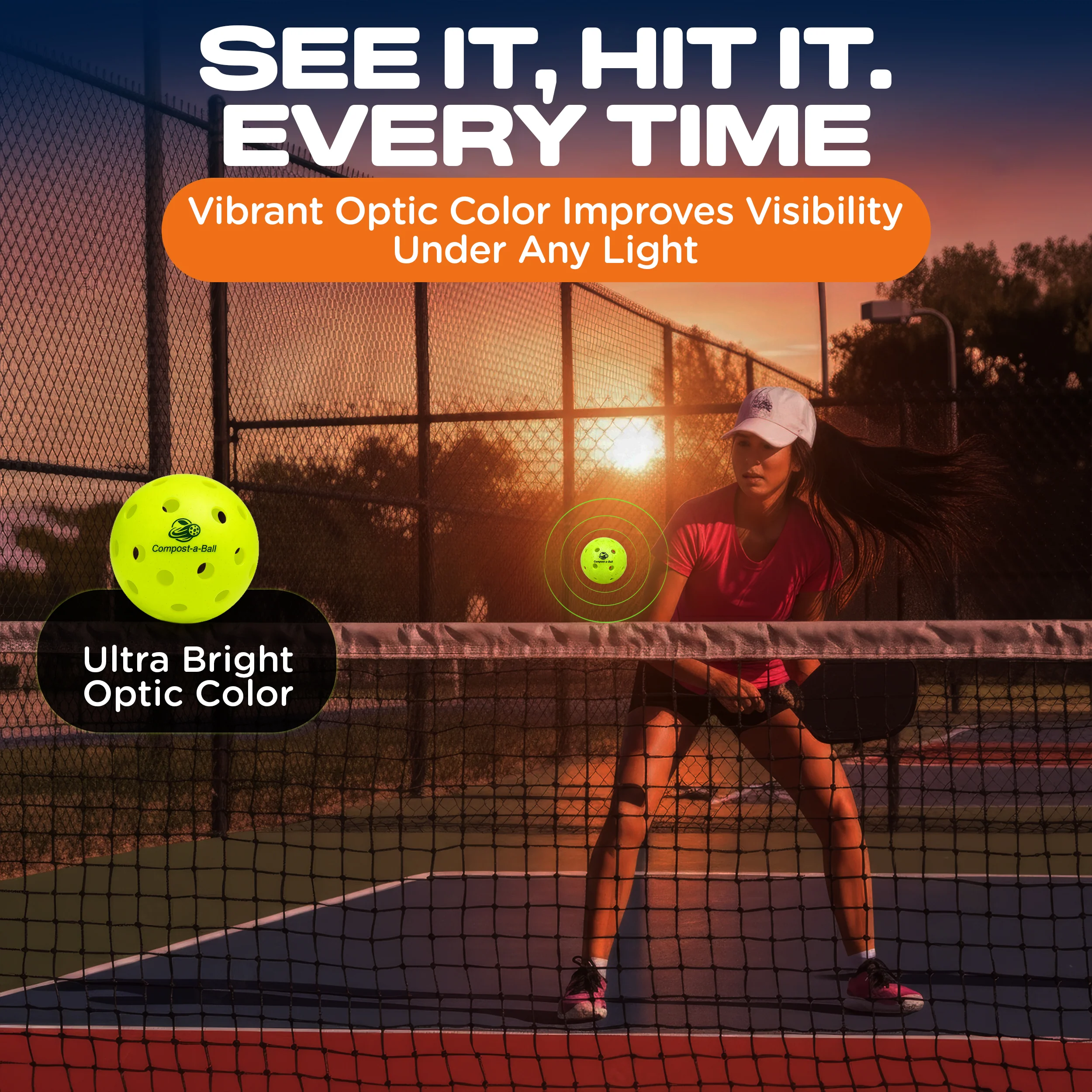 USAPA Biodegradable Pickleballs | Plastic Free Pickleball Balls - Image 7