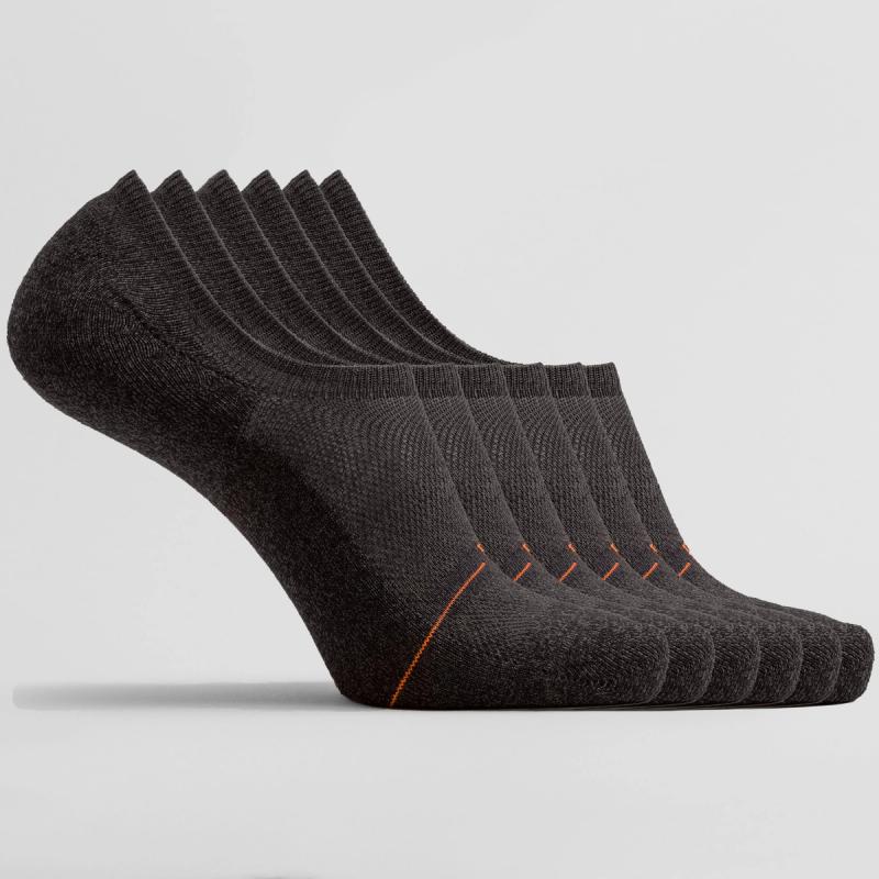 BPA Free Women's No Show Cotton Socks 6-Pack - Image 3