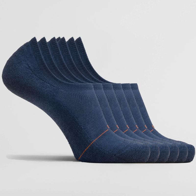BPA Free Women's No Show Cotton Socks 6-Pack - Image 4