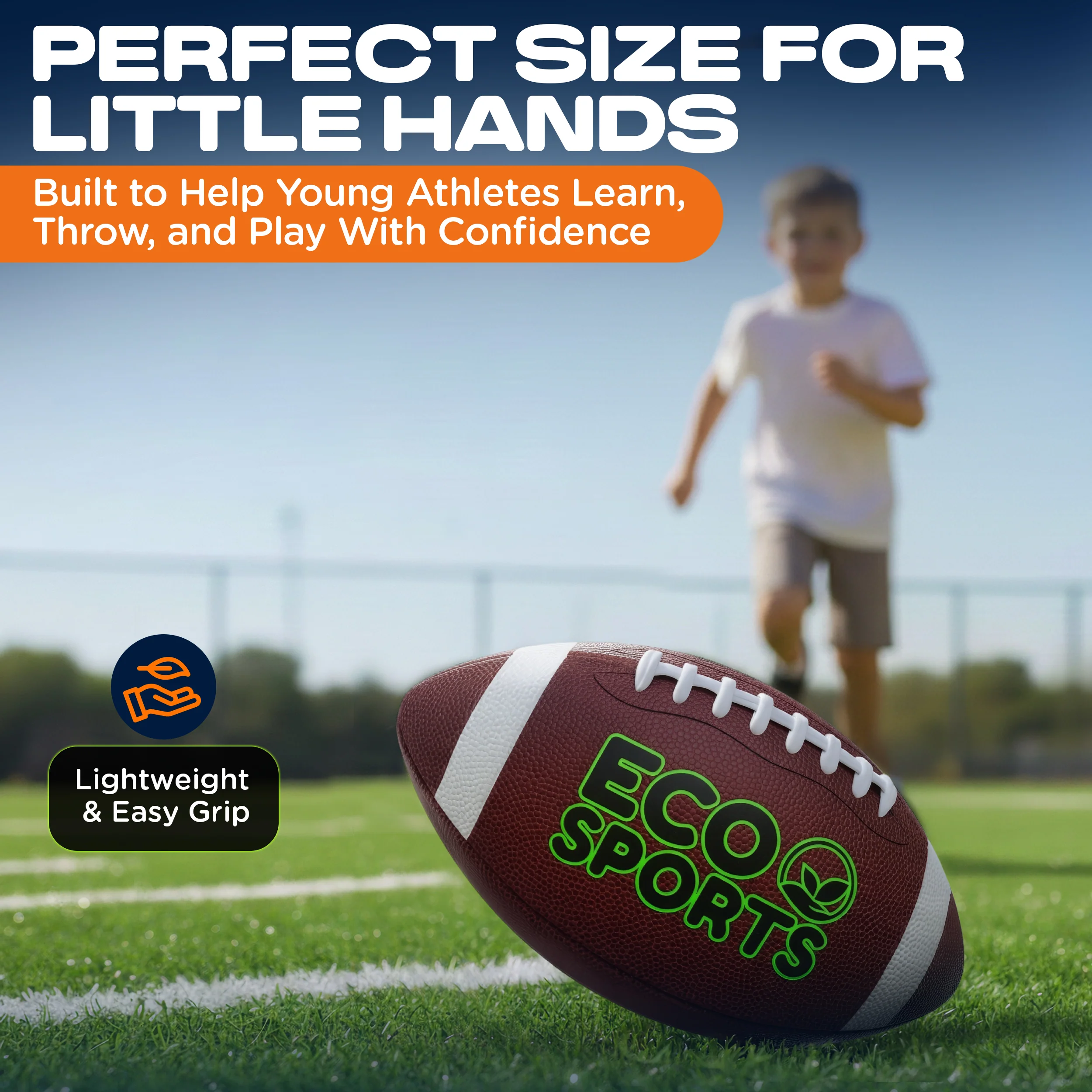 Eco Sports Non-Leather Footballs - All Sizes - Image 7