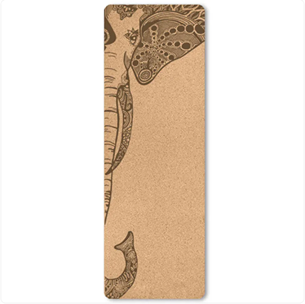 Eco-Friendly Non-Slip Cork Yoga Mat - Image 10