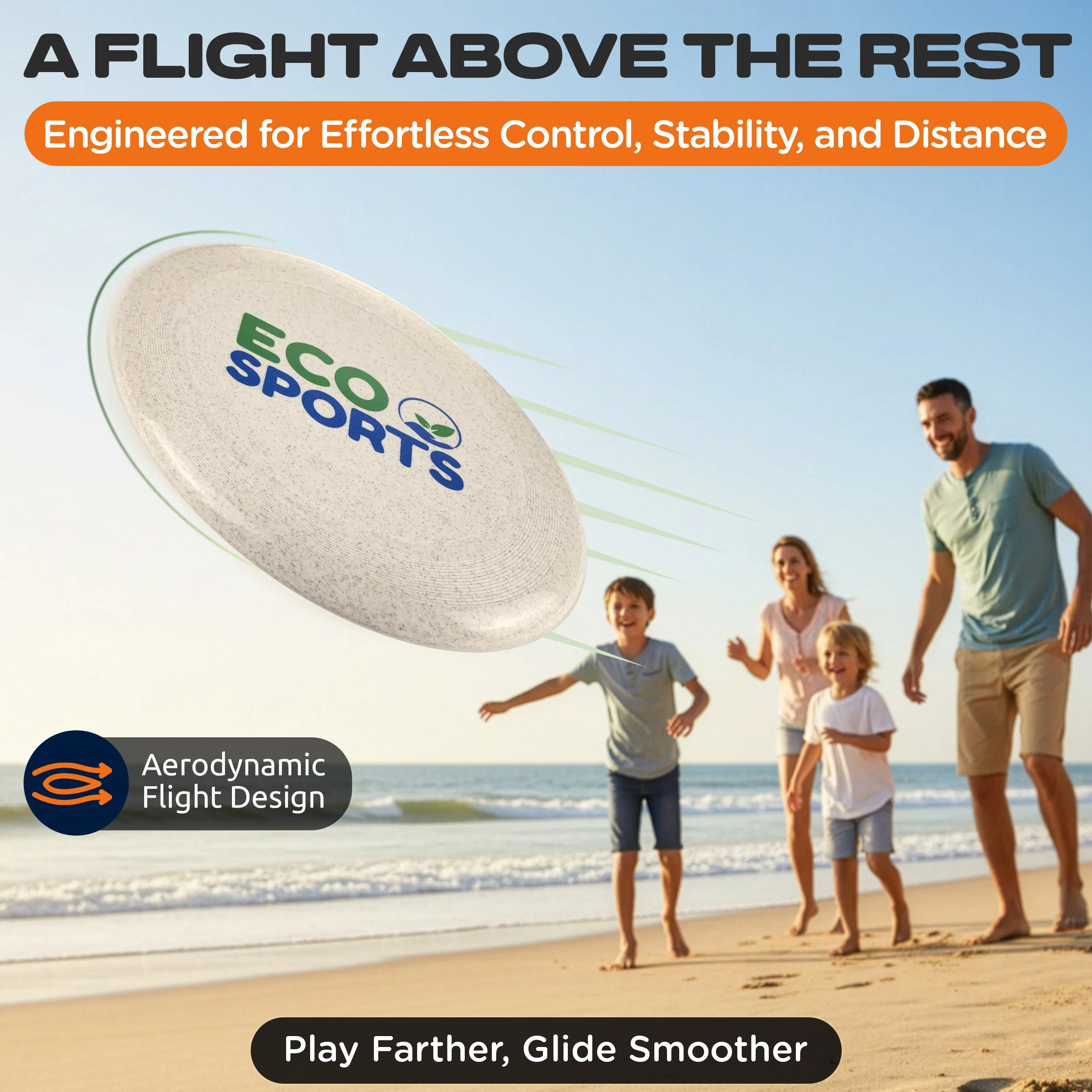 Eco Friendly Ultimate Frisbee Discs - Flying Disc for The Planet - Image 4