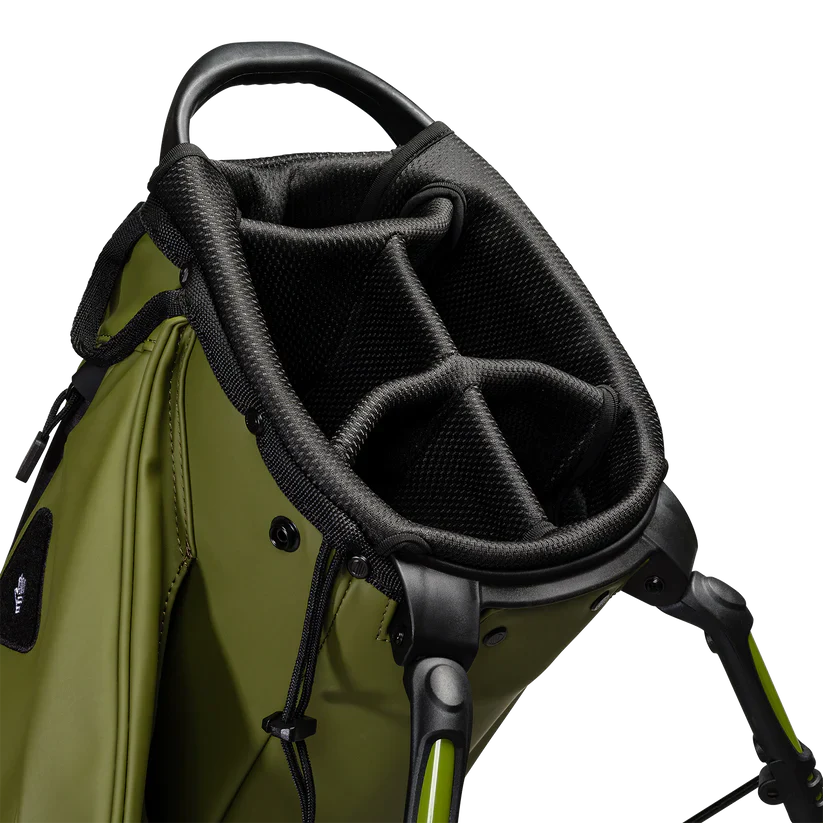 Sunday Golf Stand Bag - Dual Carry Straps Vegan Leather Bag - Image 3