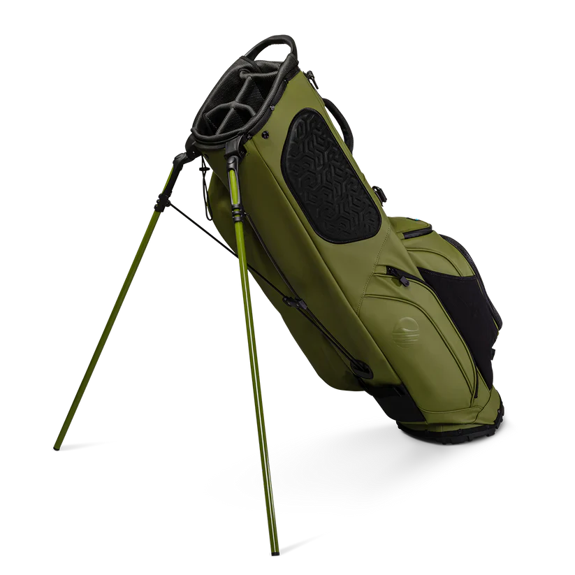Sunday Golf Stand Bag - Dual Carry Straps Vegan Leather Bag - Image 7
