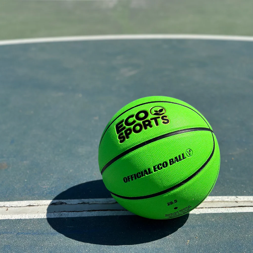 Green Eco Friendly Basketballs - 29.5" & 27.5" Outdoor Kids Balls - Image 3
