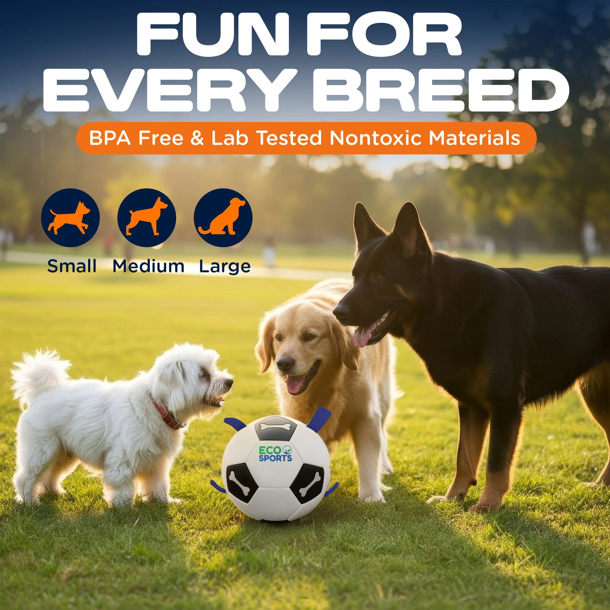 Dog Soccer Balls with Cotton Tags - Image 9