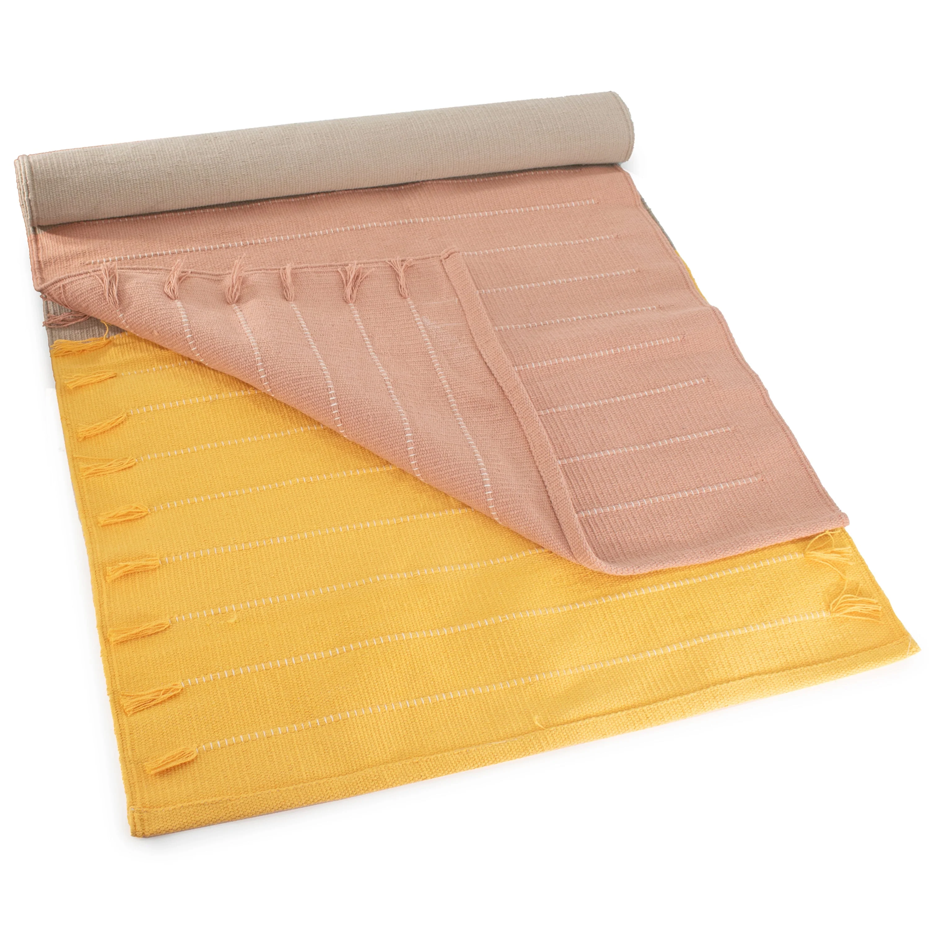 Organic & Eco-Friendly Cotton Yoga Mat - Image 6