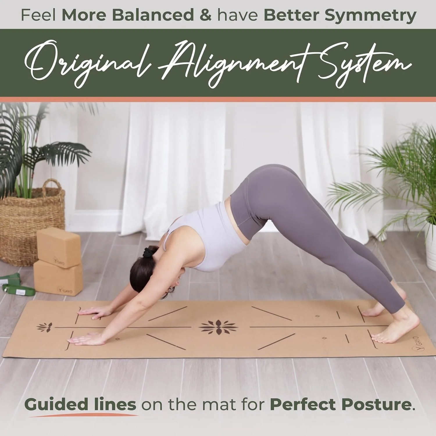 Non Toxic Cork Yoga Starter For Beginners - Image 3