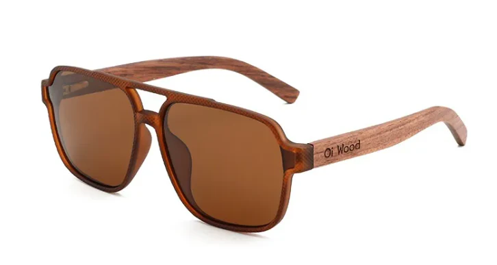Vintage Wooden Polarized Sunglasses – Eco-Friendly UV Protection - Image 5