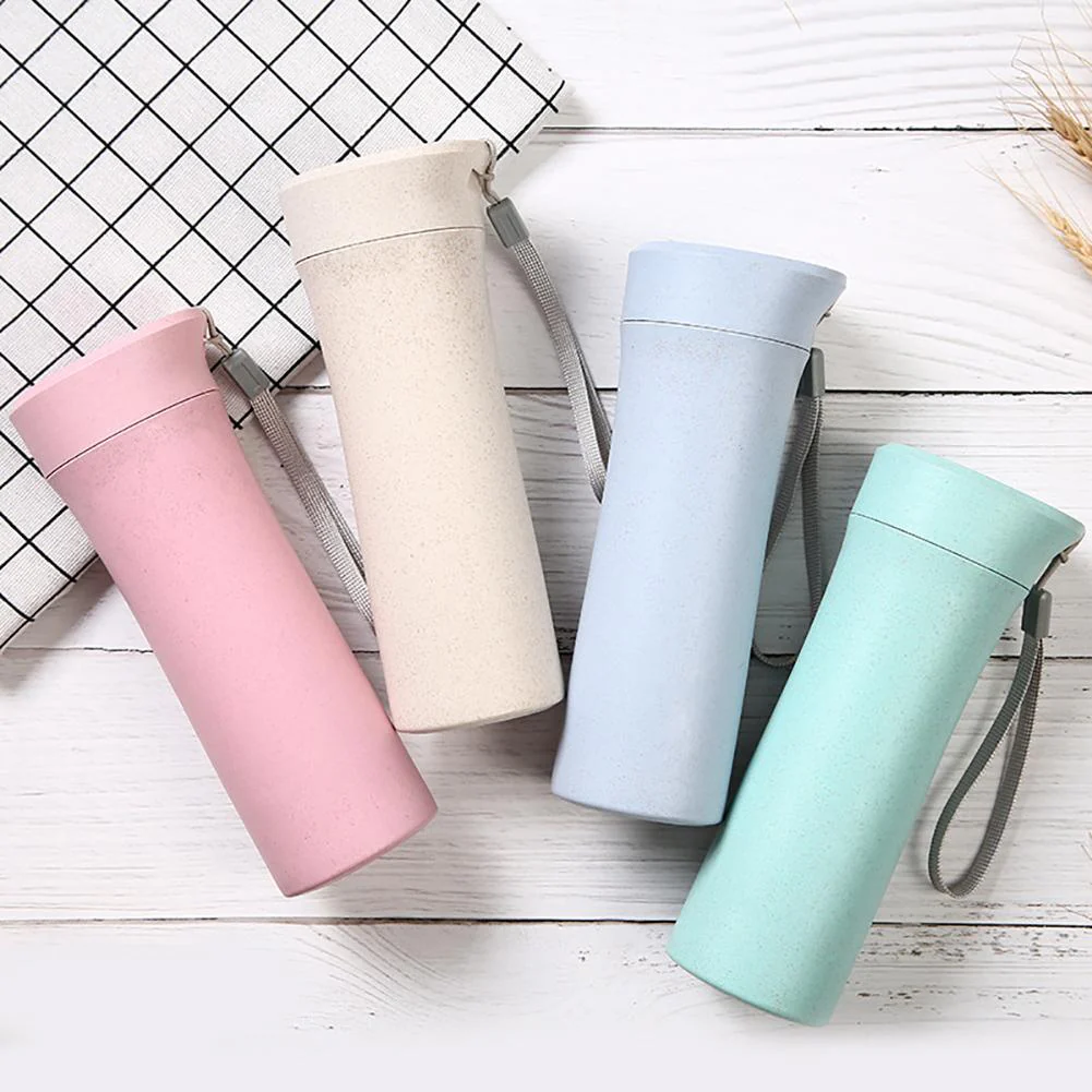 Wheat Straw Eco-Friendly Travel Cup for Students - Image 5